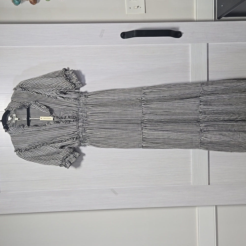 Tiered Maxi Dress Cotagecore Modest